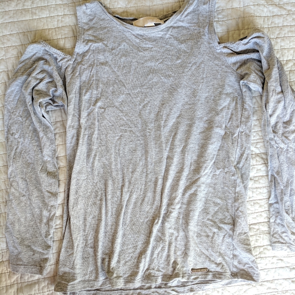 Michael Kors cold shoulder top